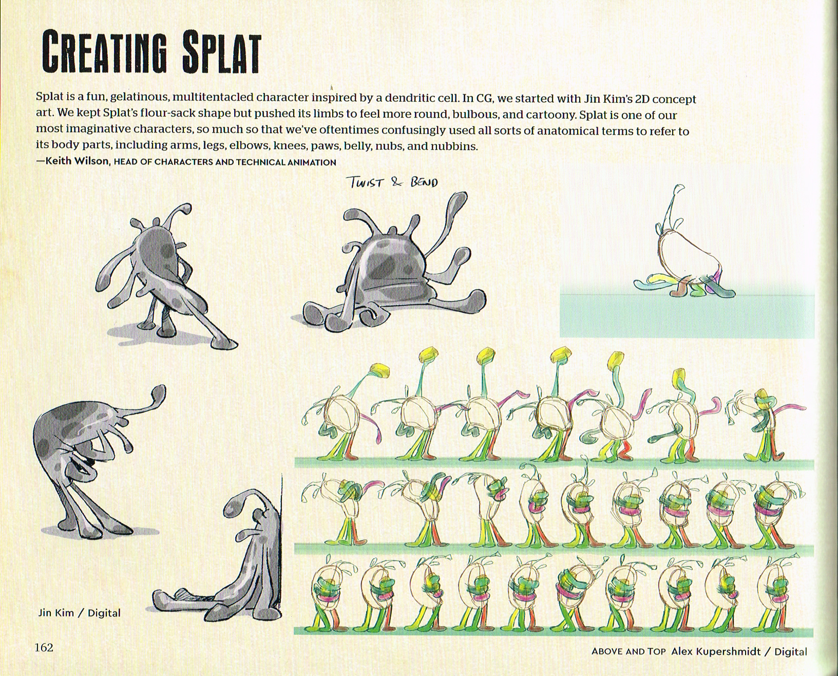 the art of strange world, strange world concept art,splat concept art,strange world splat art,splat character designs,jin kim art, alex kipershmidt art