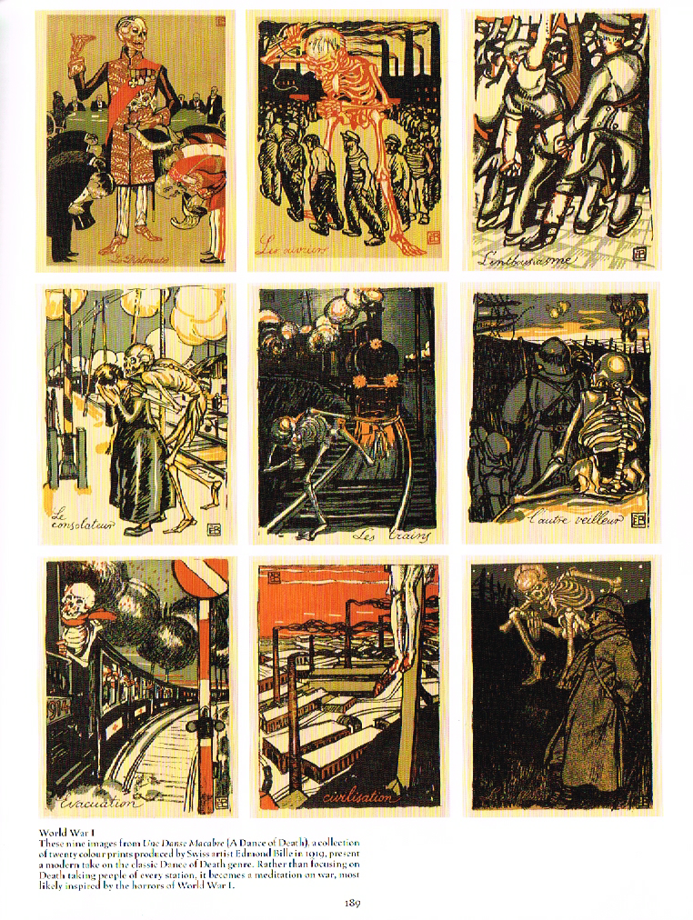 death a graveside companion,skeleton art,une danse macabre 1919 edmond bille,edmond bille
