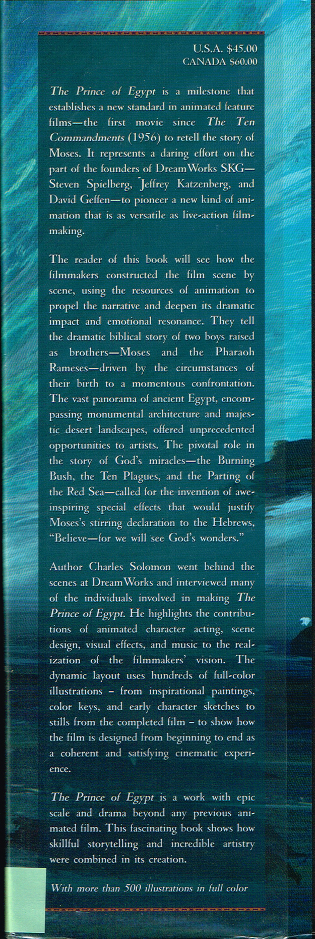 the prince of egypt artbook,the prince of egypt concept art,the art of the prince of egypt,charles solomon