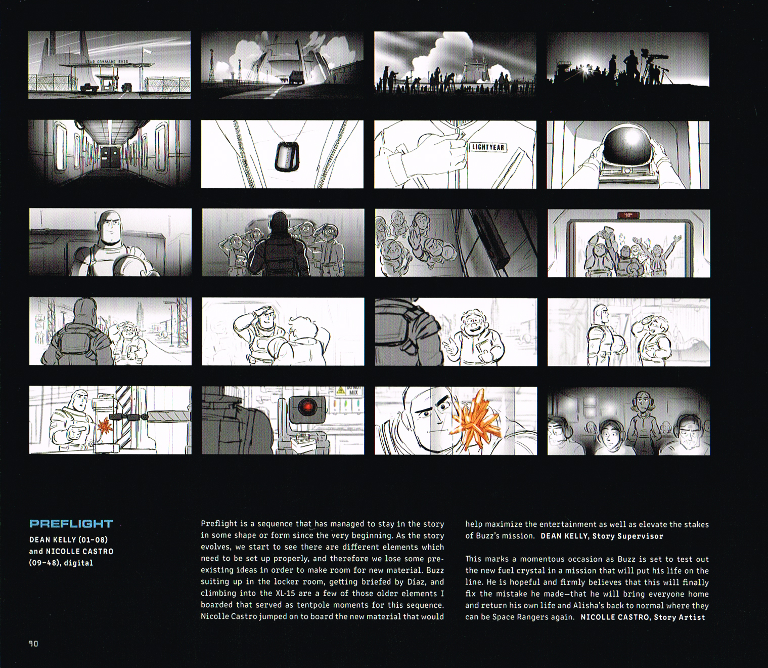 the art of lightyear,pixars lightyear art,lightyear concept art,lightyear background art,lightyear storyboards,lightyear preflight storyboards,dean kelly art,nicolle castro art