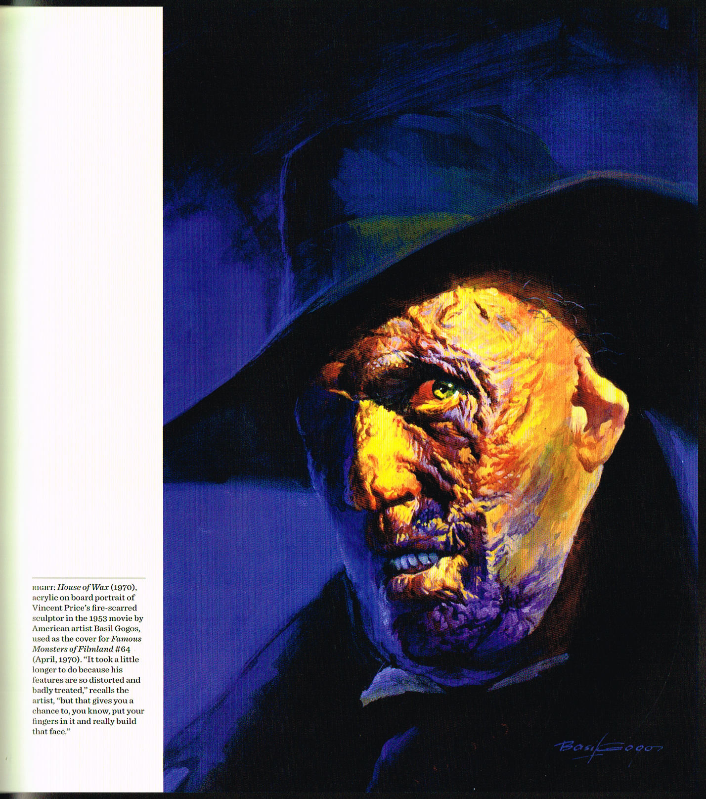 the art of horror movies,the art of horror movies an illustrated history,horror movie posters,horror movies art,house of wax 1970,basil gogos art