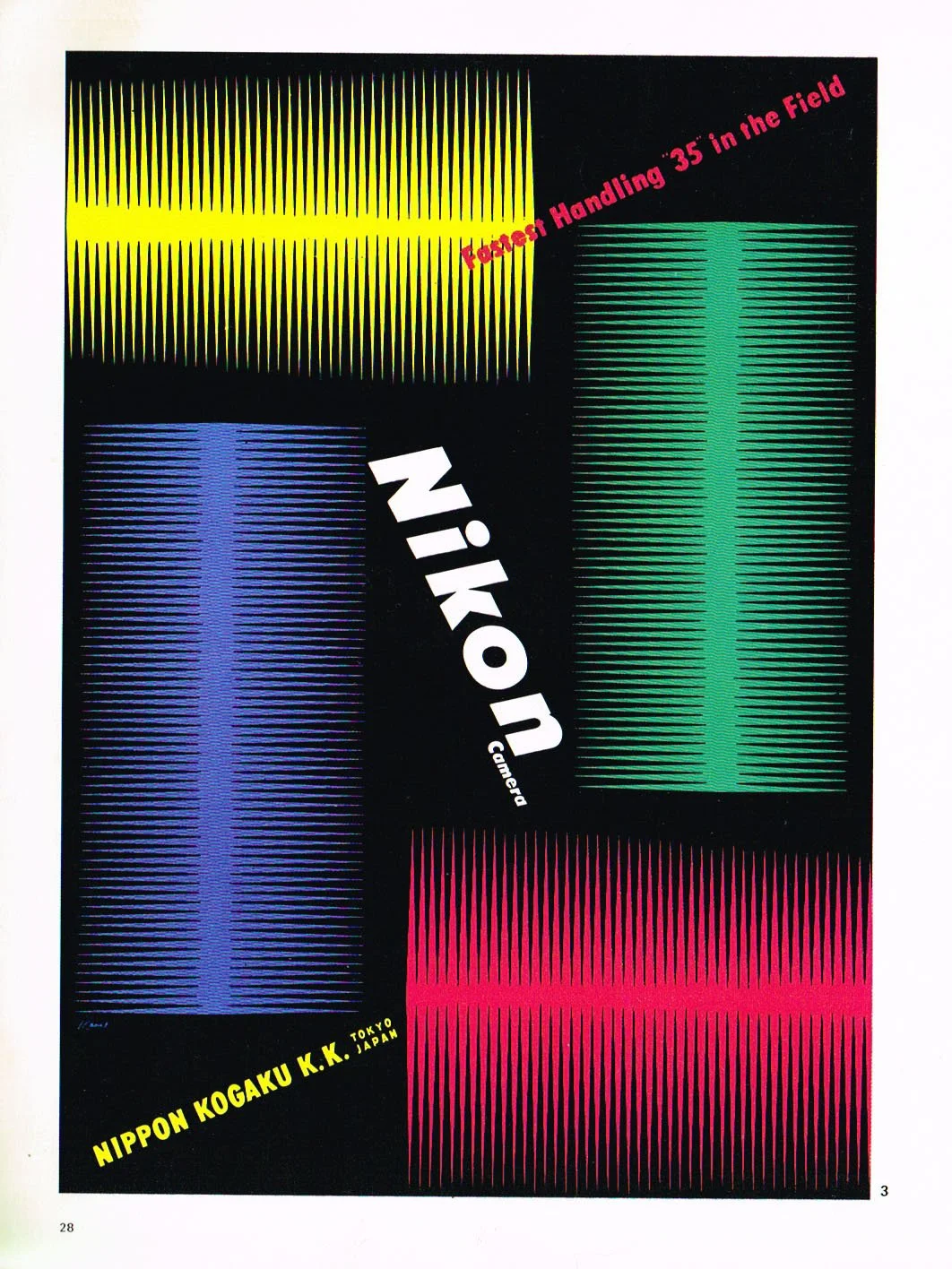 nikon graphic design art,nikon poster,nikon ad,the graphic design of yasuka kamekura,yasuka kamekura,kamekura yasuka art,
