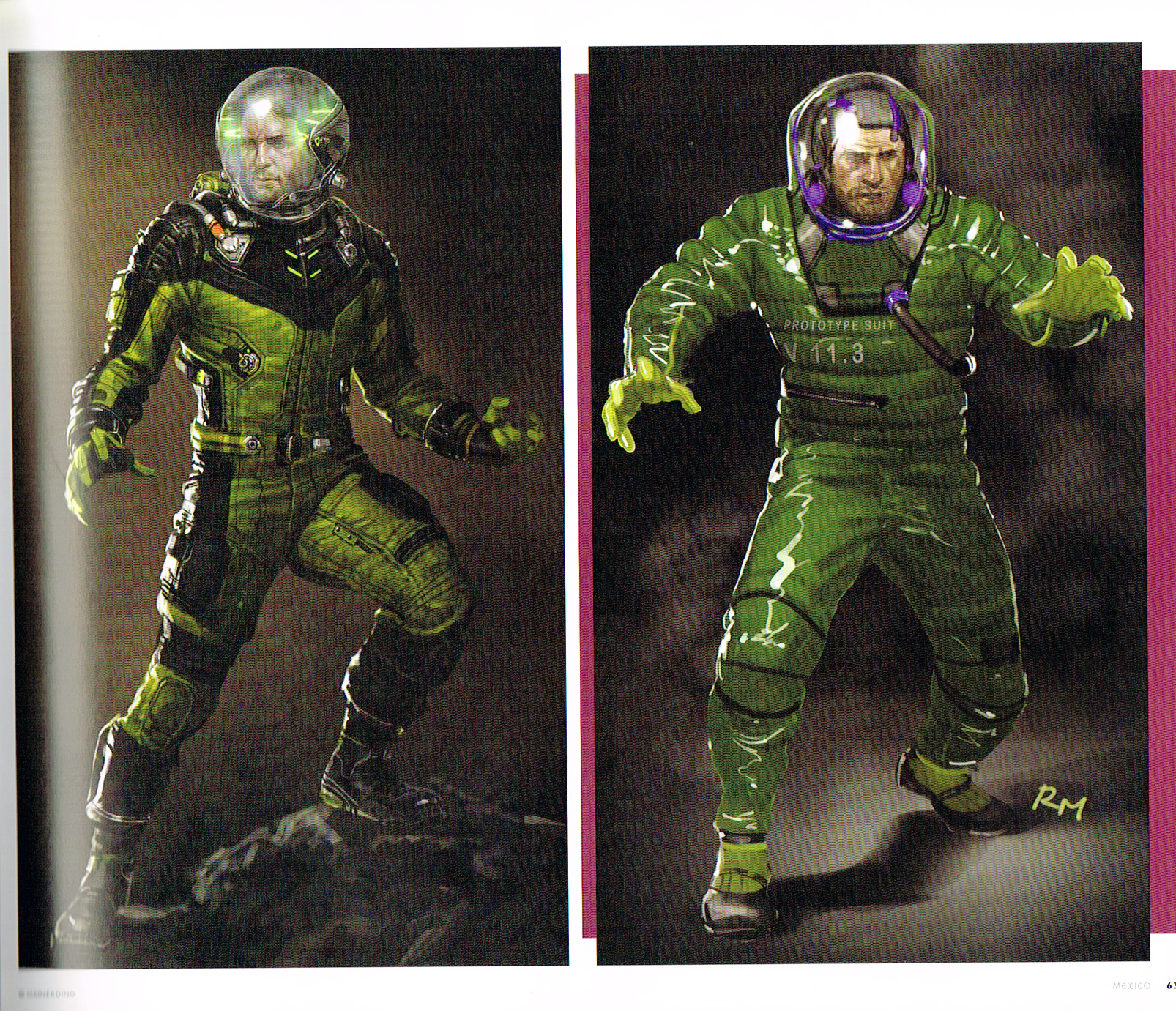 the art of spiderman,mysterio concept art,ryan meinerding mysterio art art,far from home concept art,mysterio character designs