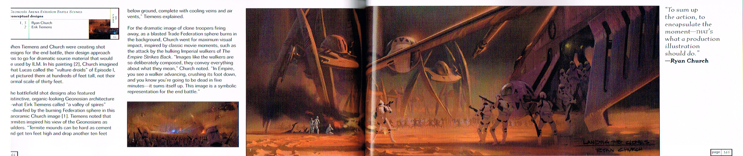 the art of starwars,starwars attack of the clones,starwars episode 2 attack of the clones,starwars concept art,erik tiemens art,genosis battle concept art