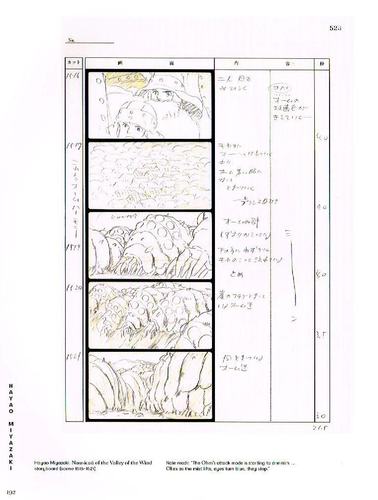 the art of hayao miyazaki,hayao miyazaki concept art,miyazaki art,nausicaa concept art,nausicaa of the valley of the wind art,nausicaa storyboards
