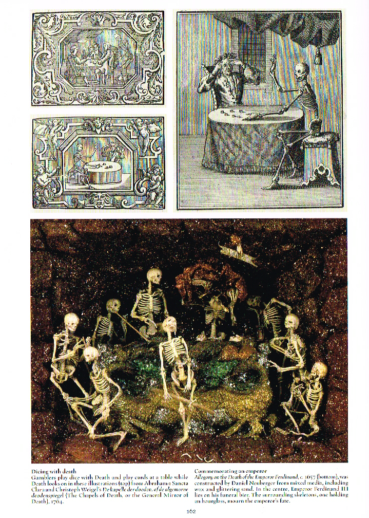 death a graveside companion,the art of death a graveside companion,skeleton illustrations,illustration about death,the chaples of death by abrahama saneta clara and christoph weigel