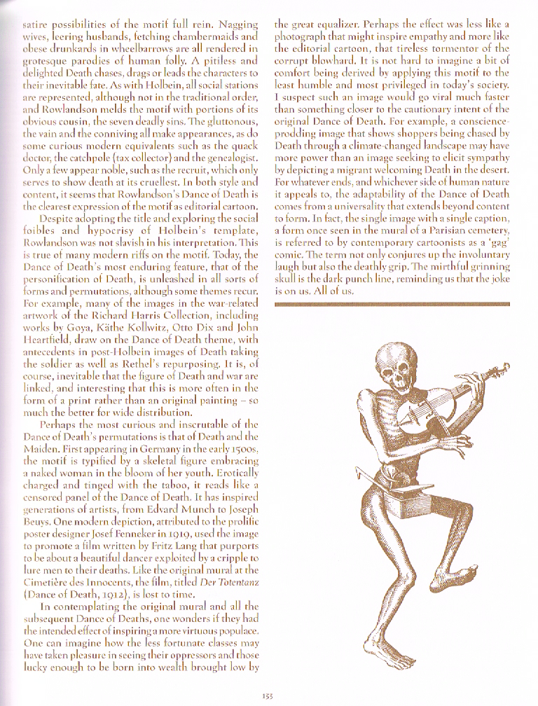 the art of death a graveside companion, death a graveside companion,dance of death Kevin Pyle essay,kevin Pyle dance of death