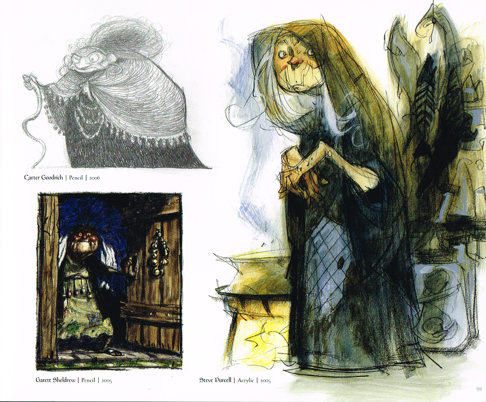the art of brave,pixars brave concept art,brave concept art,braves witch concept art,carter goodrich art,garett sheldrew art,steve purcell art