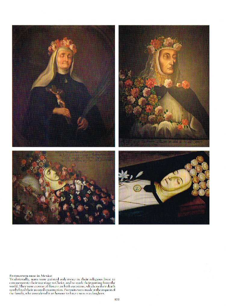 the art of death a graveside companion,death a graveside companion, post mortem nuns Mexico,