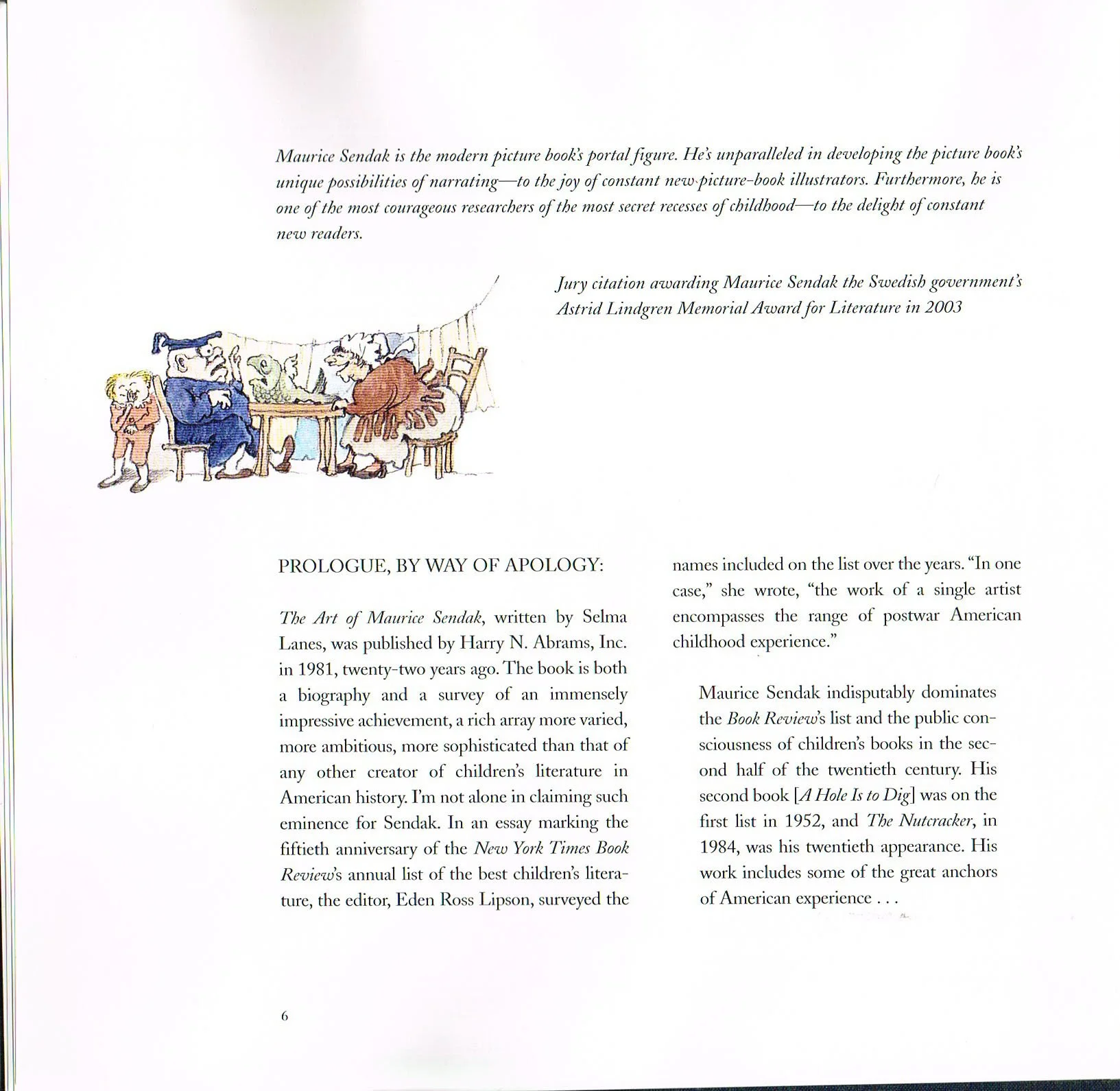 the art of maurice sendak,the art of maurice sendak 1980 to the present
