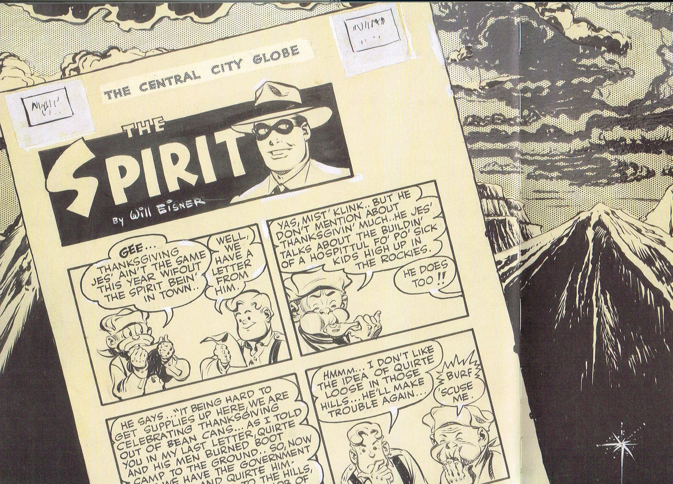 will eisner champion of the graphic novel,will eisner comic art,the spirit comic strip
