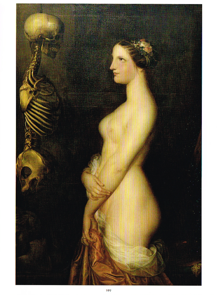 death a graveside companion,the art of death a graveside companion,death and the maiden,la belle rasin antoine wiertz 1847,antoine wiertz painting