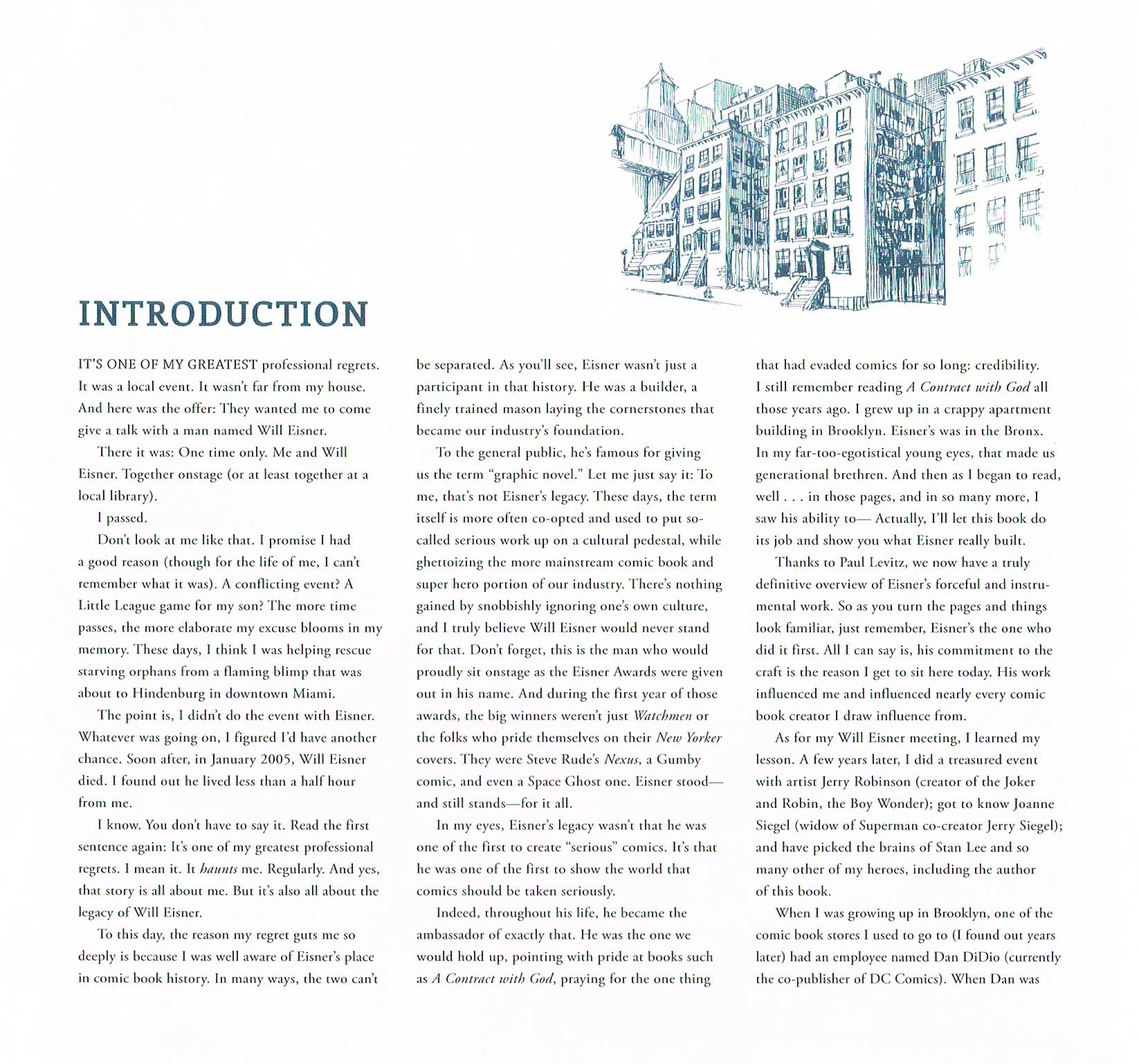 will eisner champion of the graphic novel,the art of will eisner,will eisner art,brad meltzer introduction