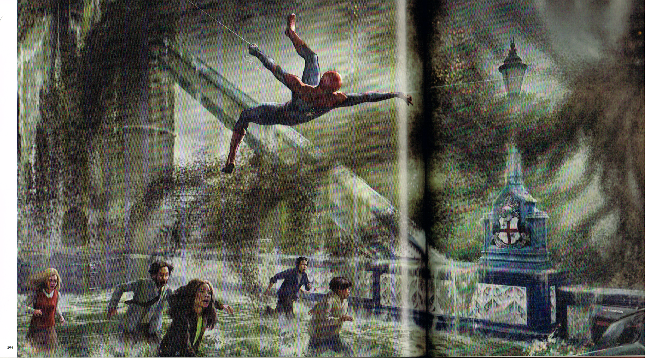 the art of spiderman far from home,the art of spiderman,spiderman tom holland art,spiderman concept art,henrik tamm