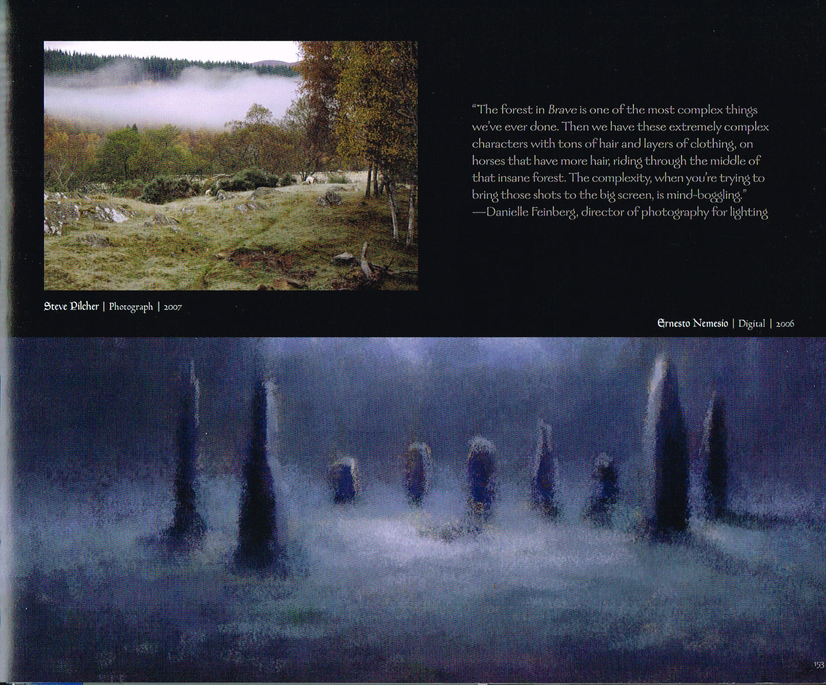 the art of brave,pixar brave art,brave concept art,steve pilcher art,ernesto nemesio art