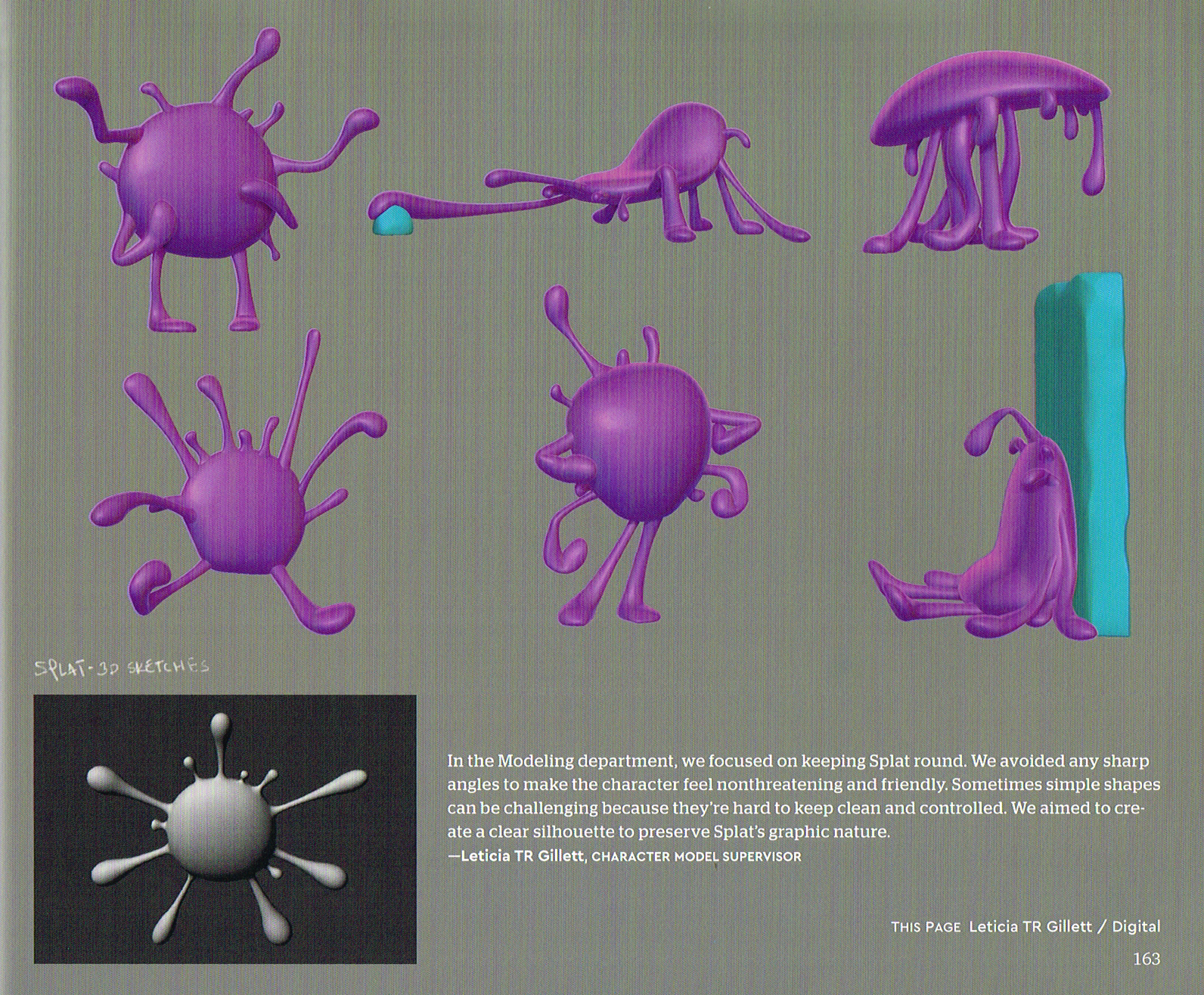 the art of strange world, strange world concept art,splat concept art,strange world splat art,splat character designs,letcia tg gillett art,splat 3d models