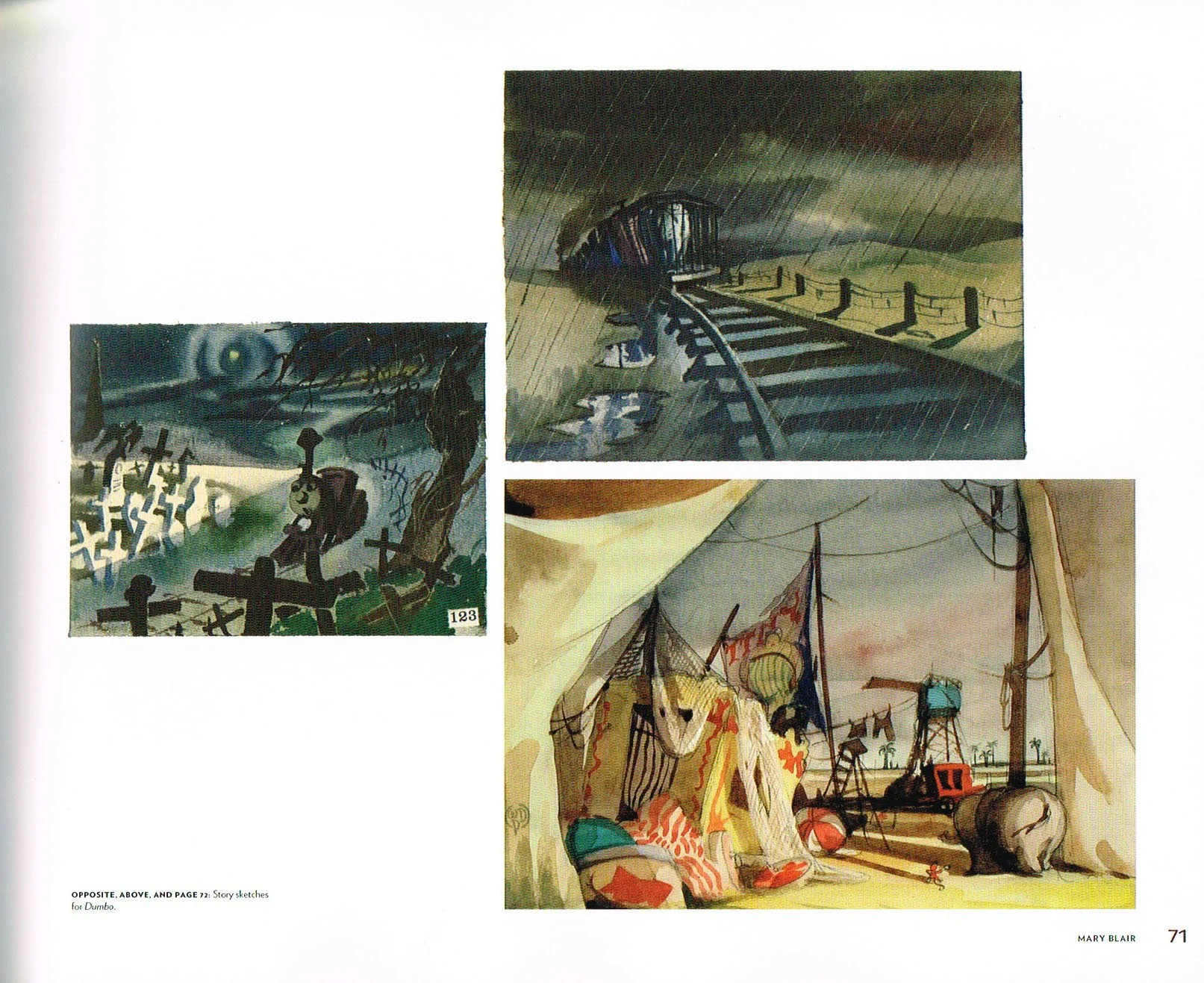 they drew as they pleased,they drew as they pleased the hidden art of disneys mid century era the 1950s and 1960s,disney art book,mary blair,the art of mary blair,mary blair concept art,dumbo concept art