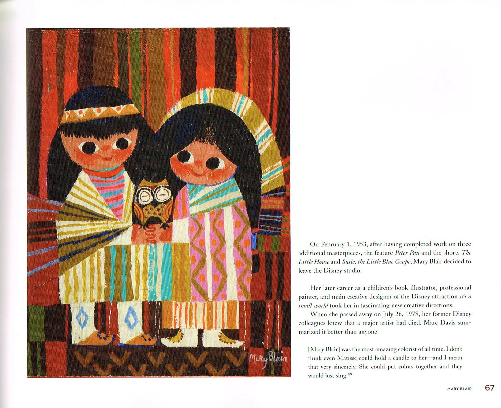 its a small world mary blair concept art,they drew as they pleased,they drew as they pleased the hidden art of disneys mid century era the 1950s and 1960s,disney art book,mary blair,the art of mary blair,mary blair concept art