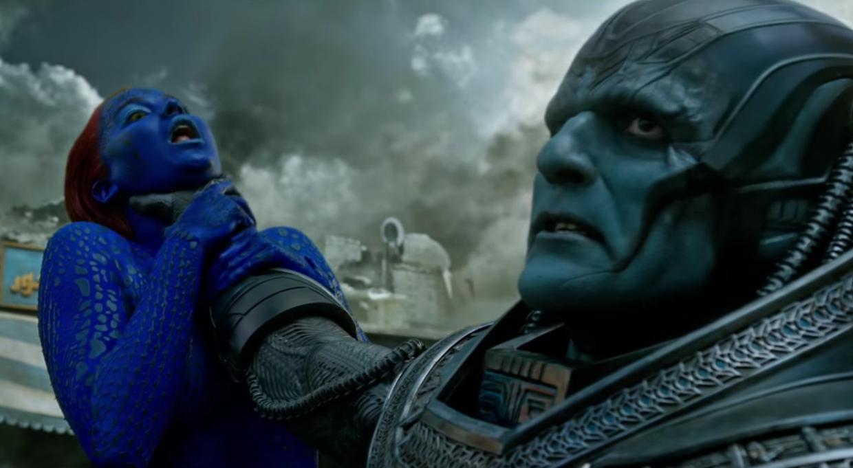 There can be only one Blue person in this film.