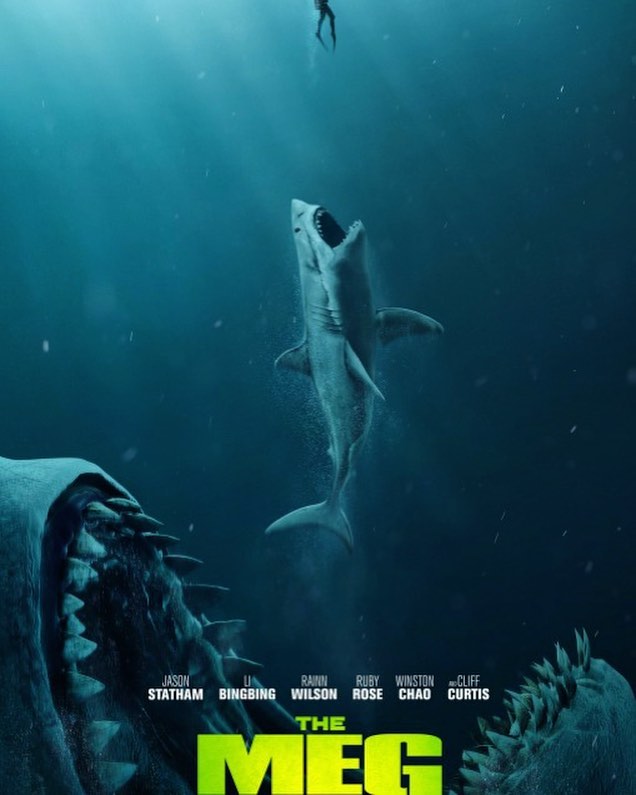 Check out Marc&rsquo;s review of THE MEG only at www.AlphaNerd.co 🏊&zwj;♀️🦈🏊&zwj;♂️