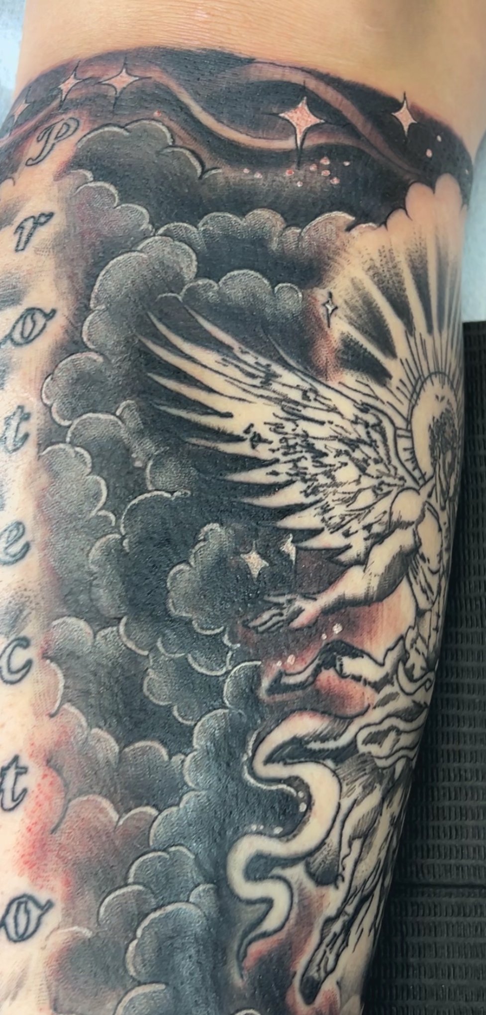  Background tattoo my LC.  #littlechicotattoo #tattooartist  