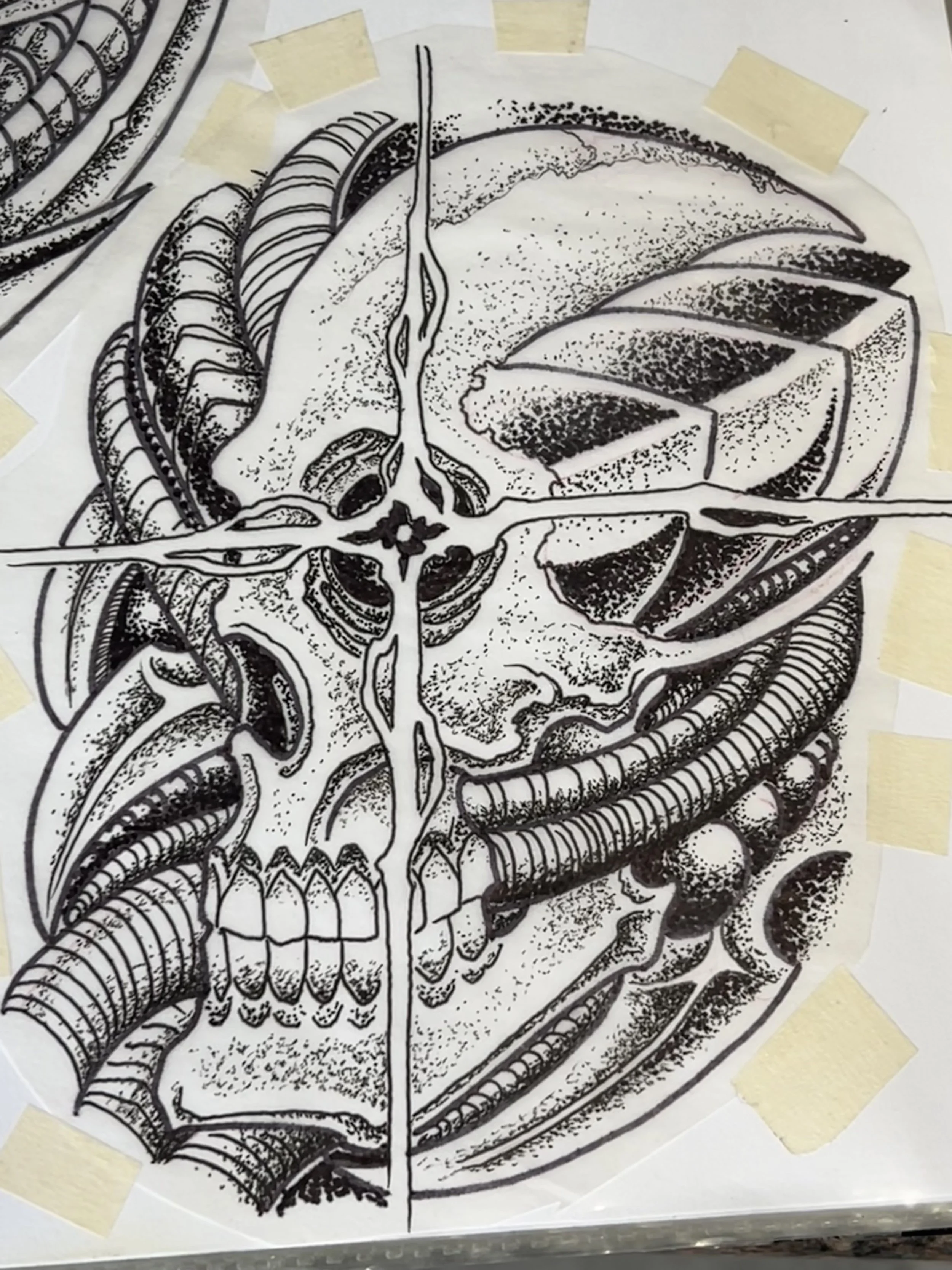 Bio-mech Skull by Little Chico (Copy)