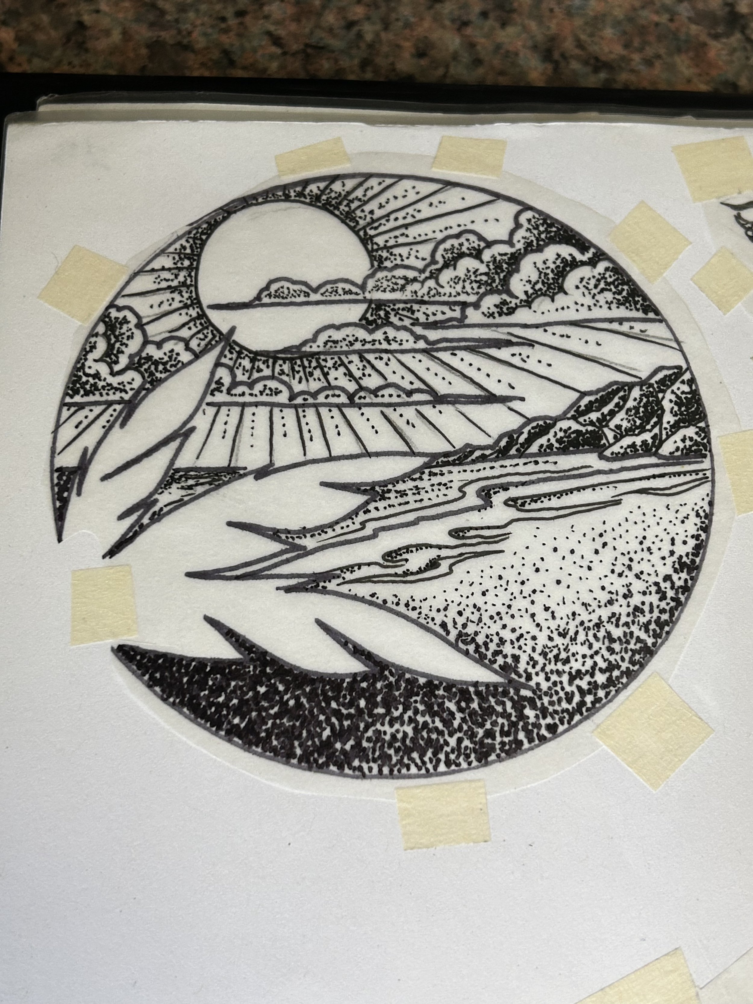 Beach Scene by Little Chico (Copy)