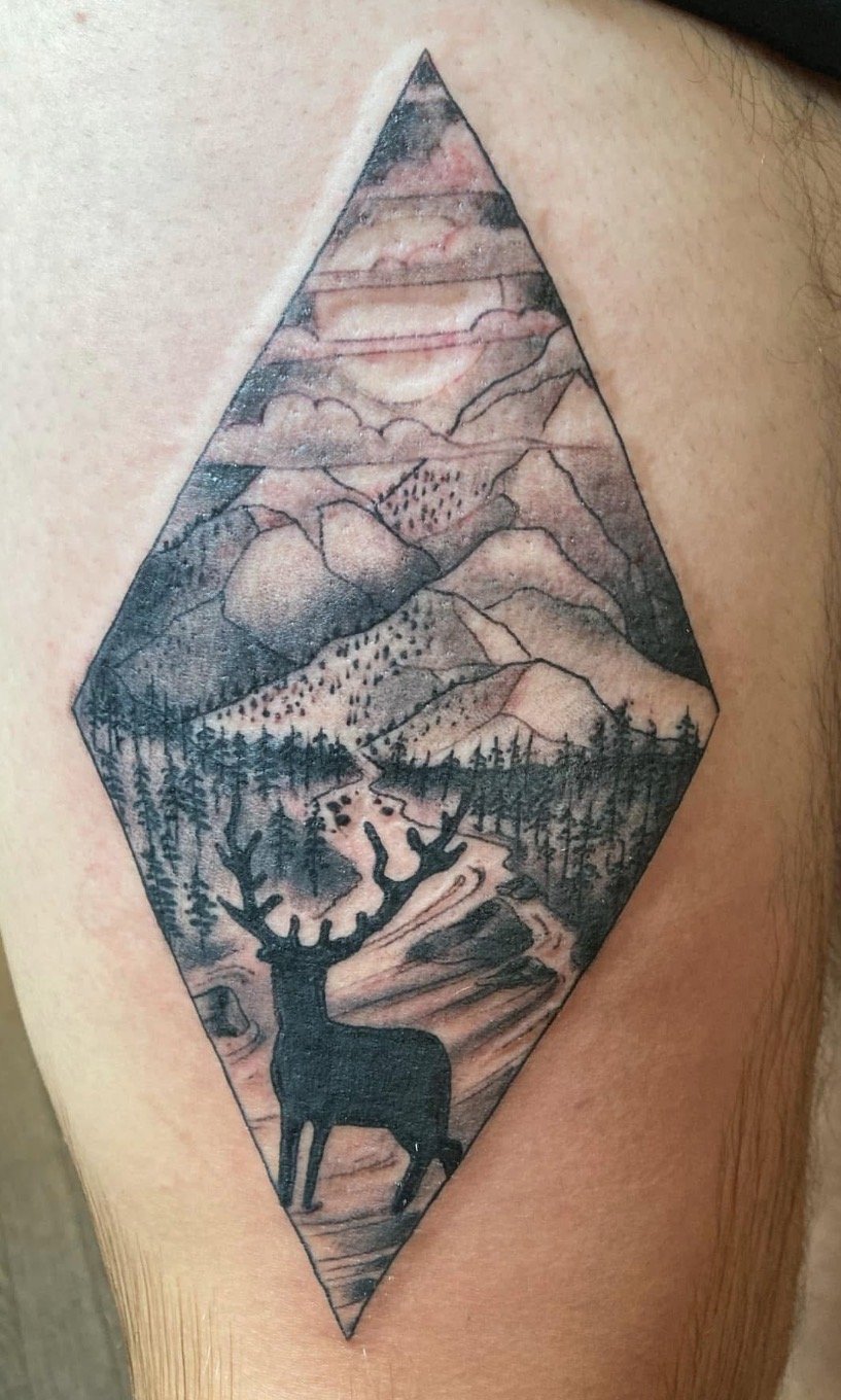 Tattoo by Little Chico #colortattoos #tattoos #blackwork #tattoosimbaltimore #baltimoreartist #artwork #tattooartist #tattooartistnearme #marylandartist #marylandtattooartist #Viral tattoo artist #TikTok #artistofTikTok #fyp #tattoo #artist in Baltim