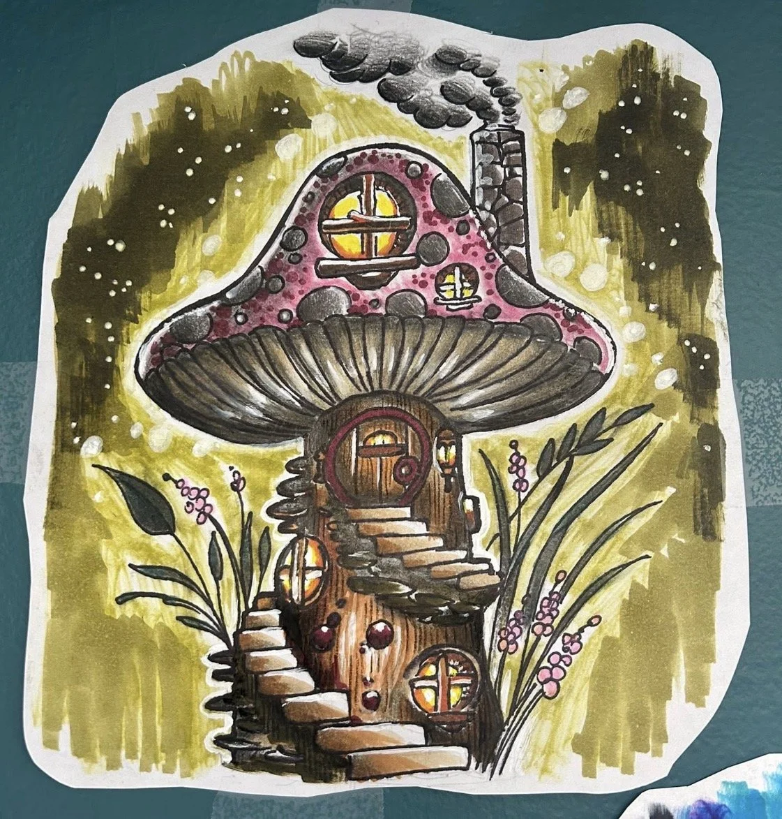 Drawing by Little Chico #colortattoos #tattoos #blackwork #tattoosimbaltimore #baltimoreartist #artwork #tattooartist #tattooartistnearme #marylandartist #marylandtattooartist #Viral tattoo artist #TikTok #artistofTikTok #fyp #tattoo #artist in Balti