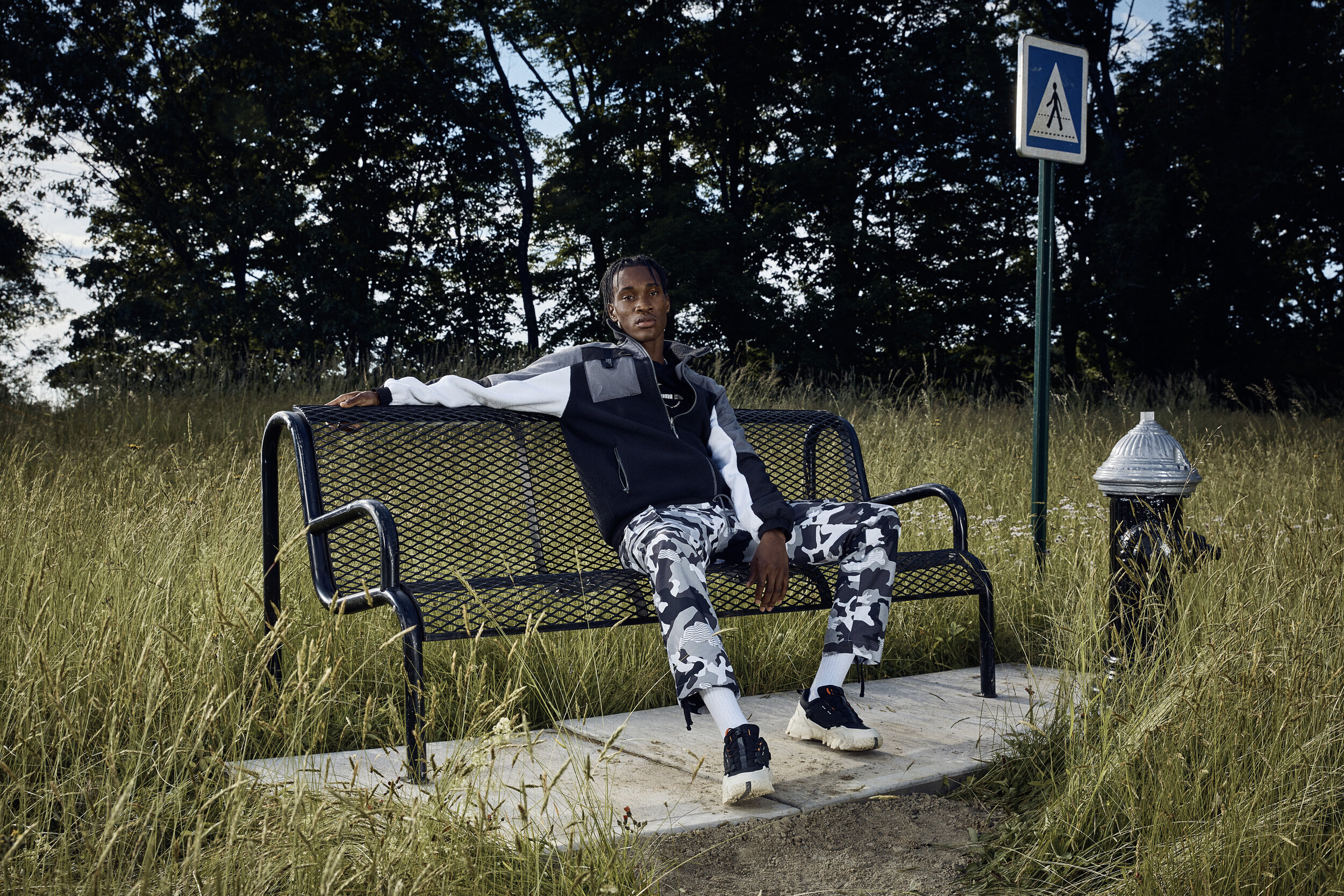 PUMA x TETRIS RS-X SNEAKERS Prop Stylist: Z.K. & Sons (Zachary Kinsella) Prop Shopper: Akaylah Reed