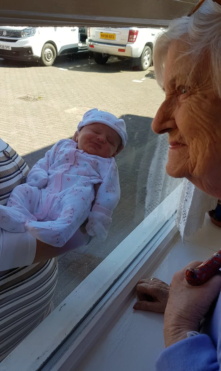 A special visit for Maud 