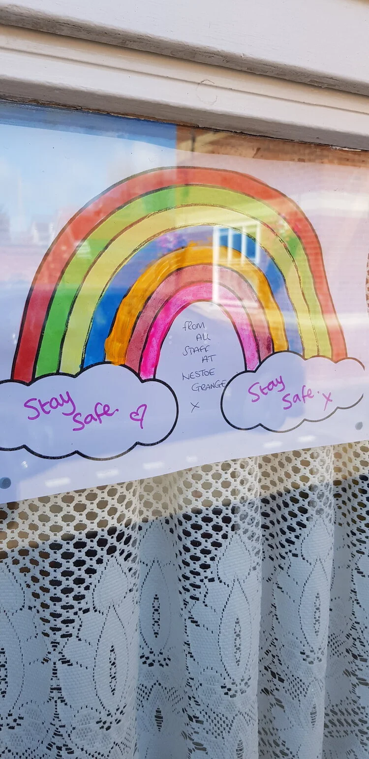 Rainbows on display at Westoe Grange