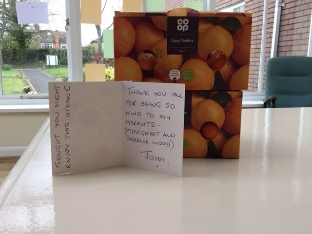 Kind donations to the Gardens 