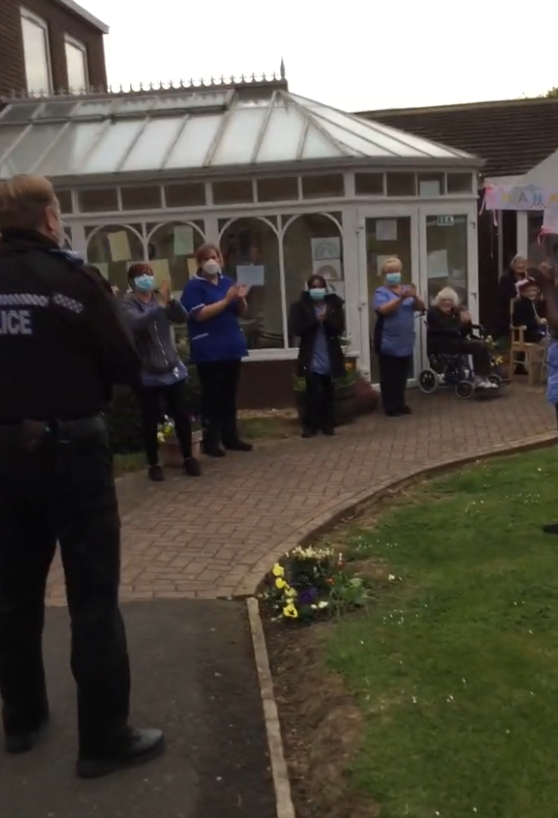 Clap for our keyworkers at the Gardens in Darlington
