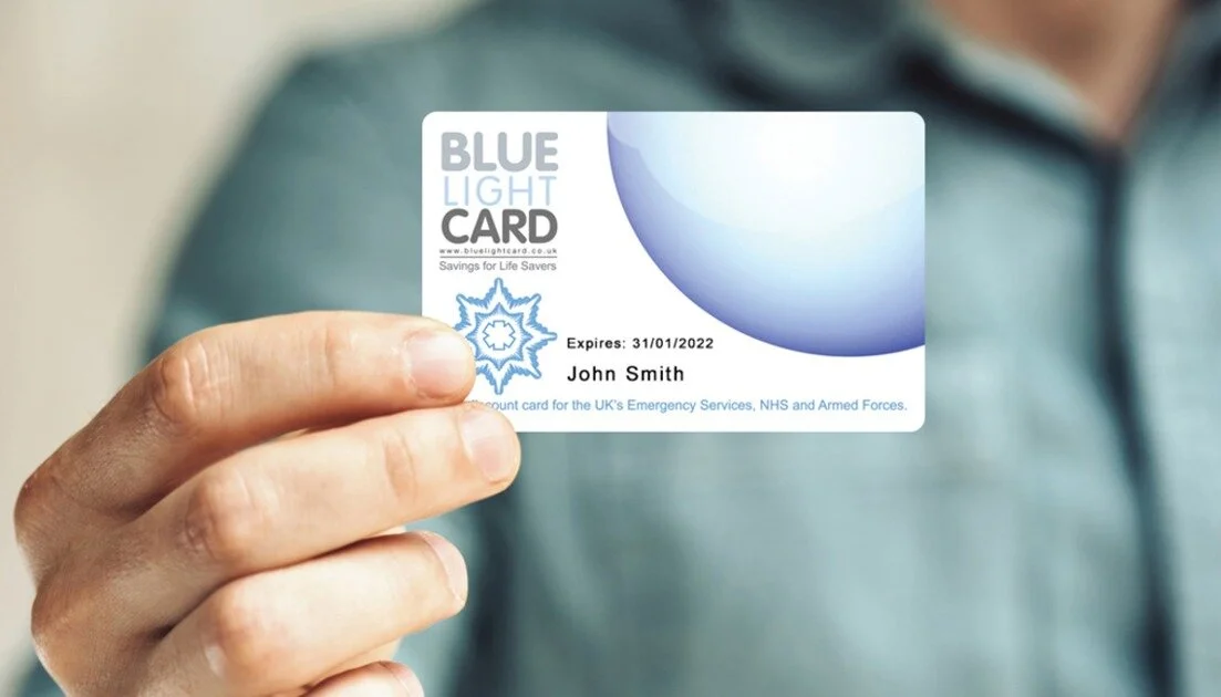 Blue Light card offer for our carers