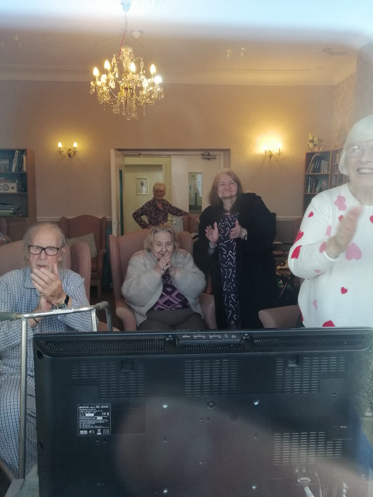 Clap for carers at St Anne's