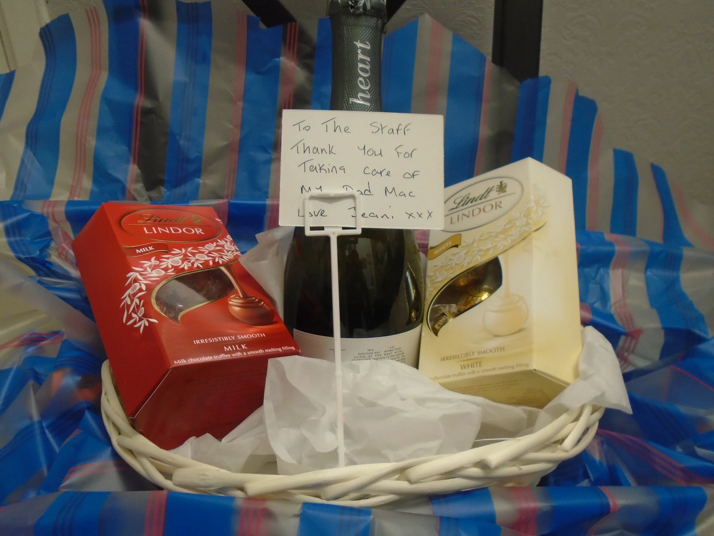 Gift to St Anne's care home