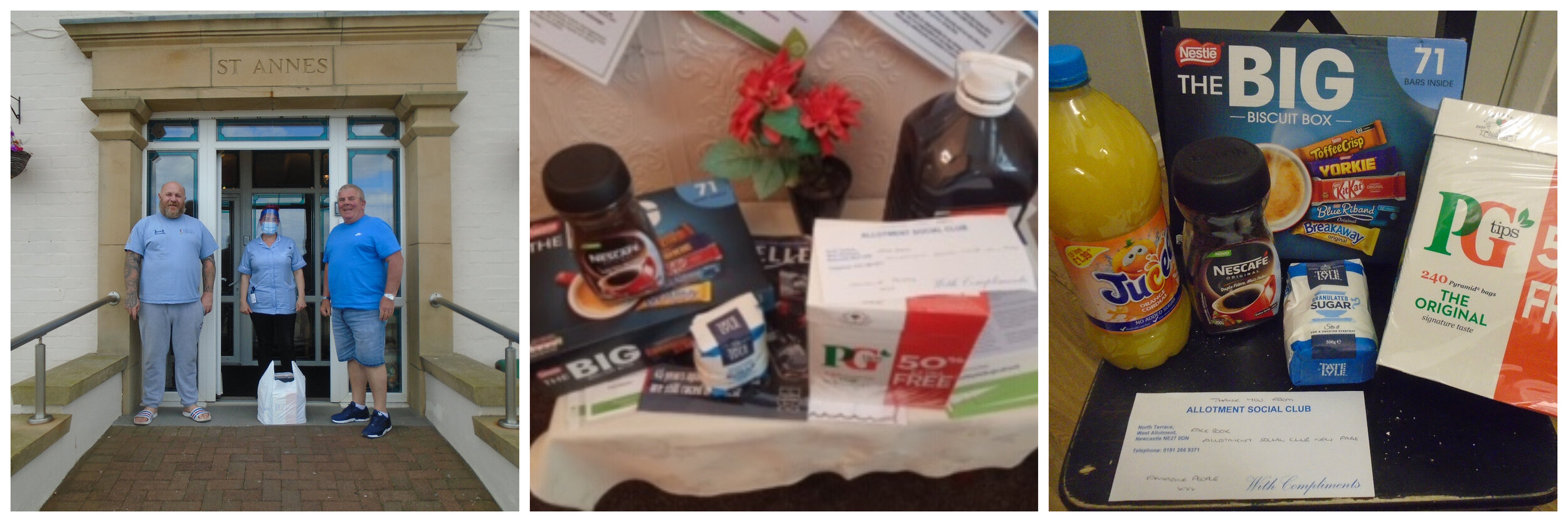 Donations to the Lawns and St Anne's