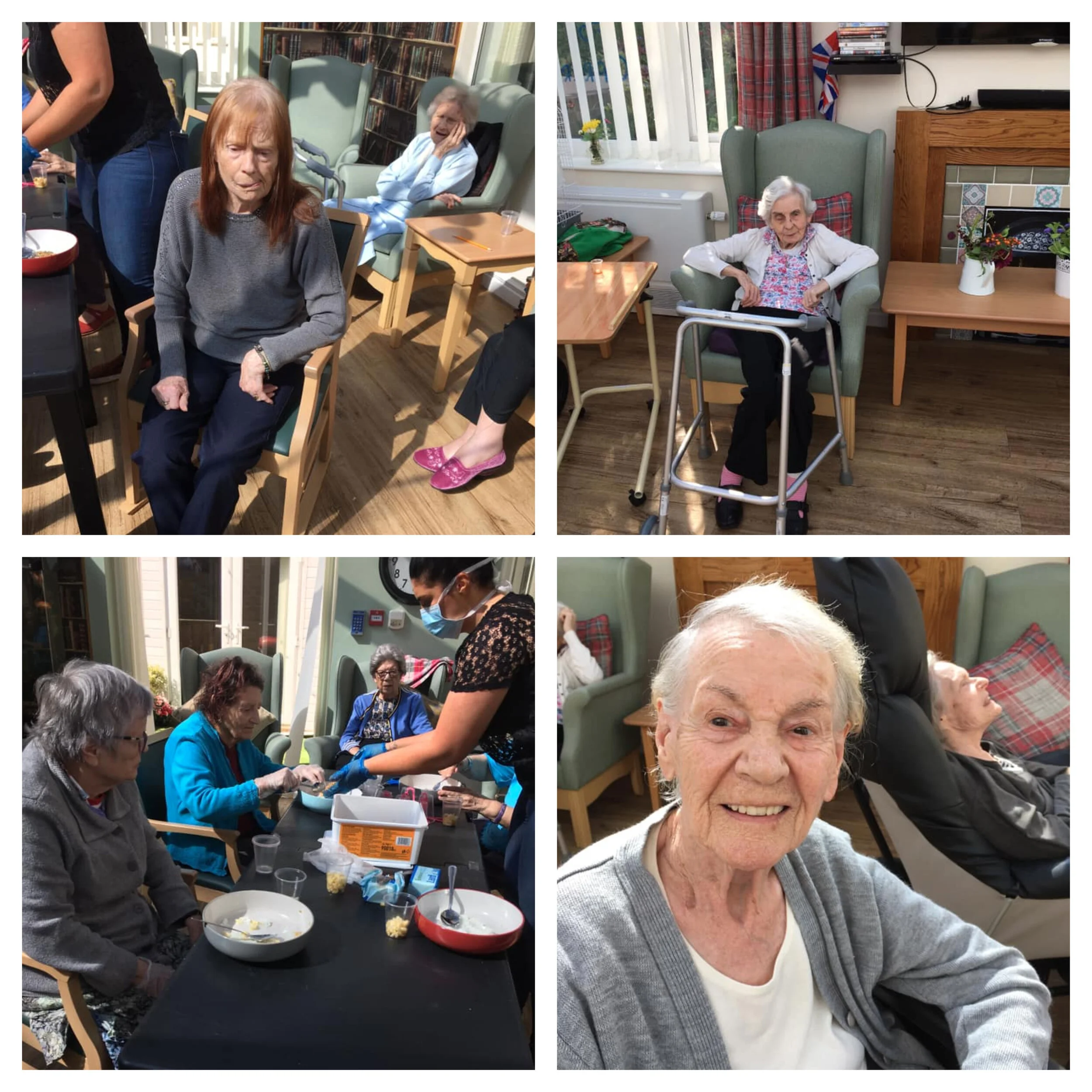 Crafting session at Springfield Lodge