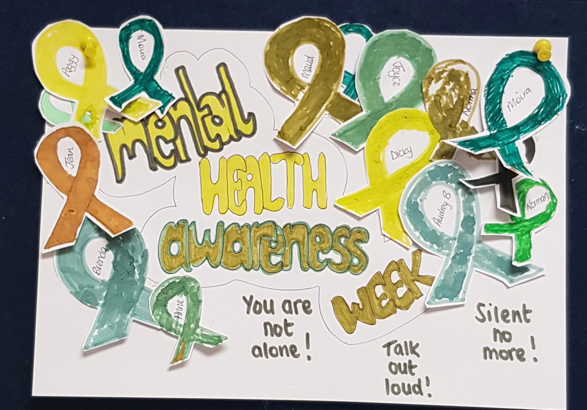 Poster for Mental Health Awareness Week