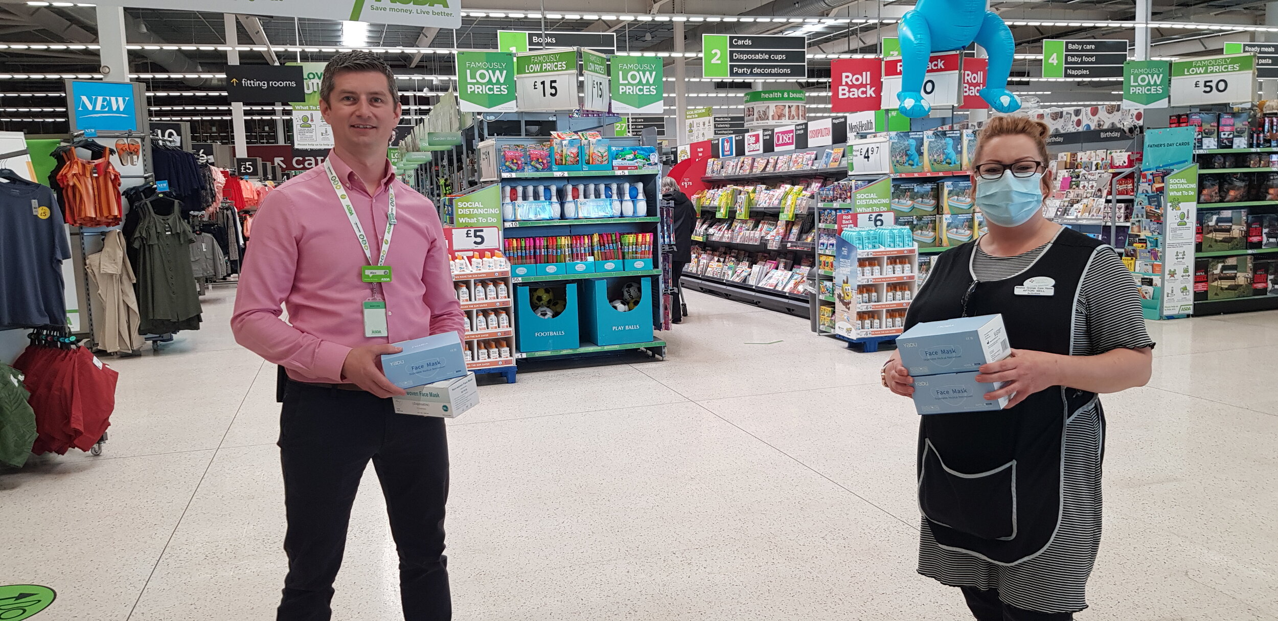 Thank you to Asda South Shields