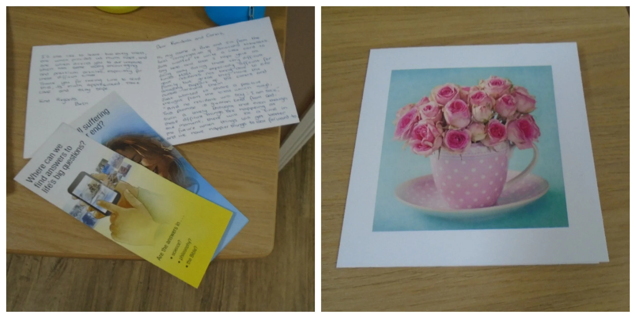 Kind donation to Castleview 