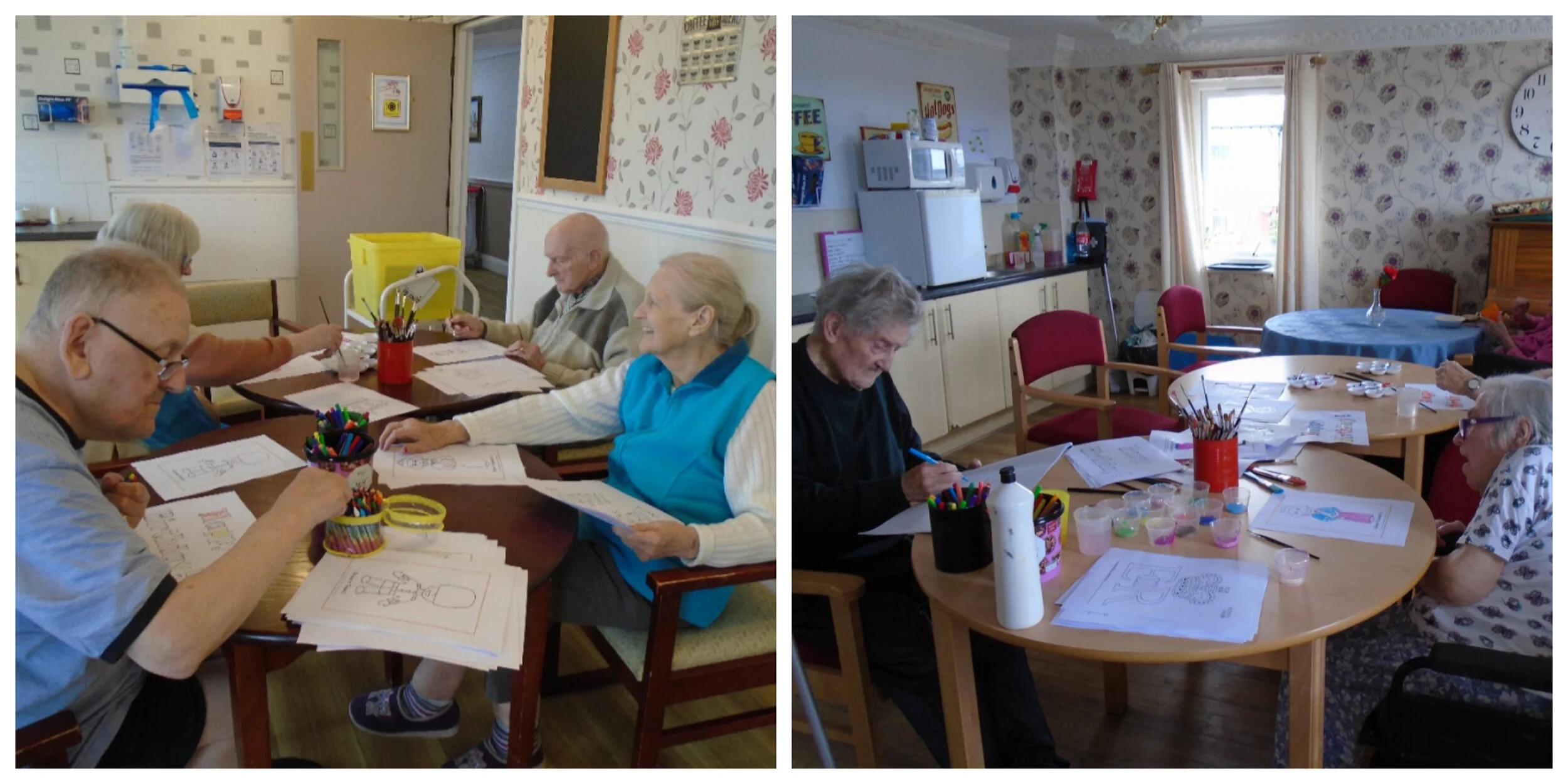 Art therapy at Castleview 