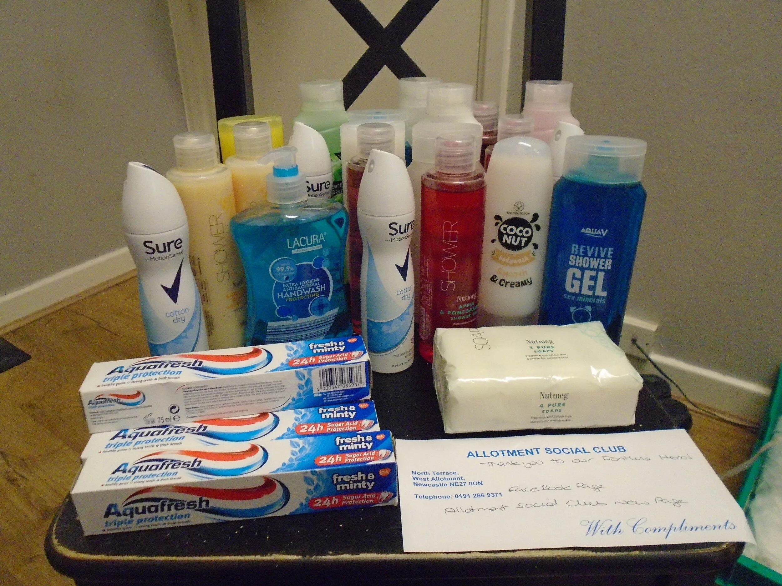 Thank you to West Allotment Social Club