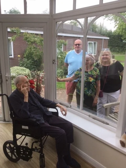 Visits to the window at the Gardens