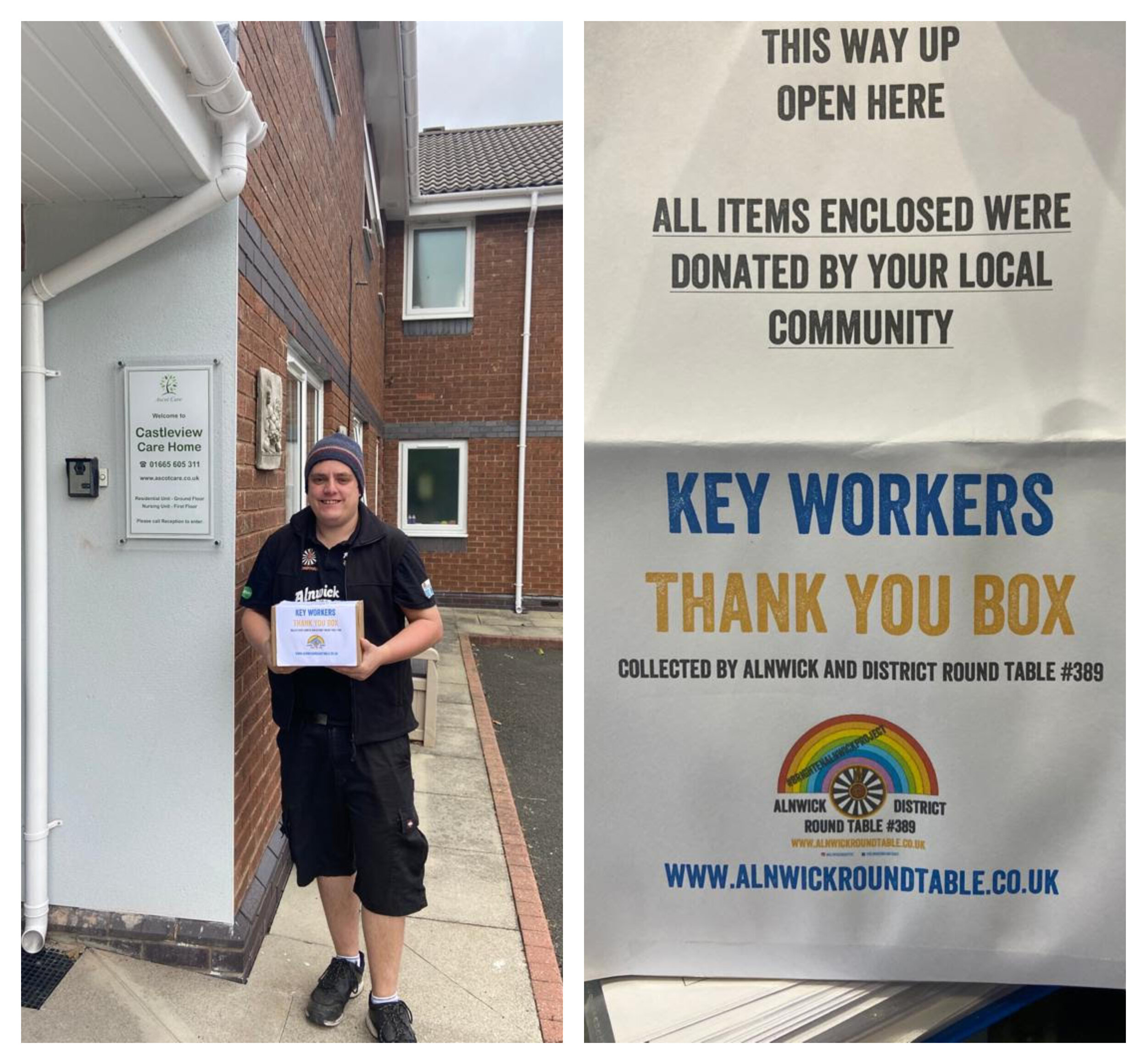 Alnwick Round Table donation