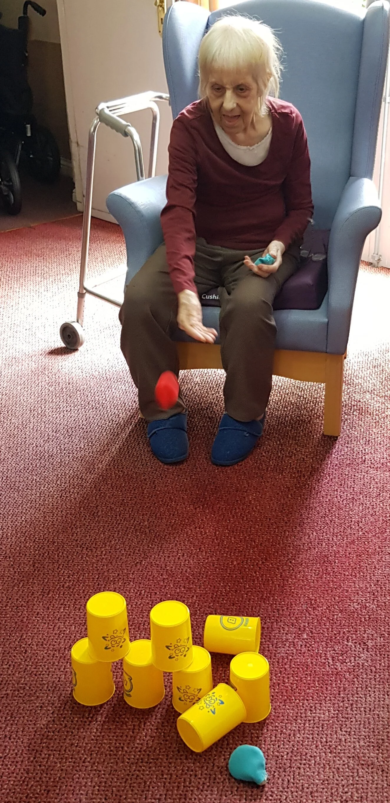 Playing Crazy Can Alley