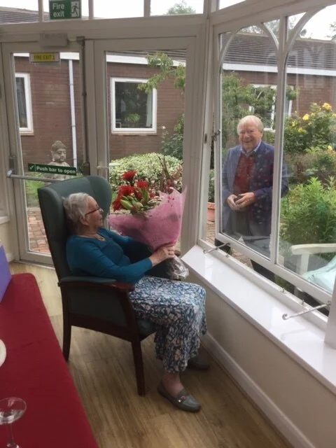 Barbara's 60th wedding anniversary