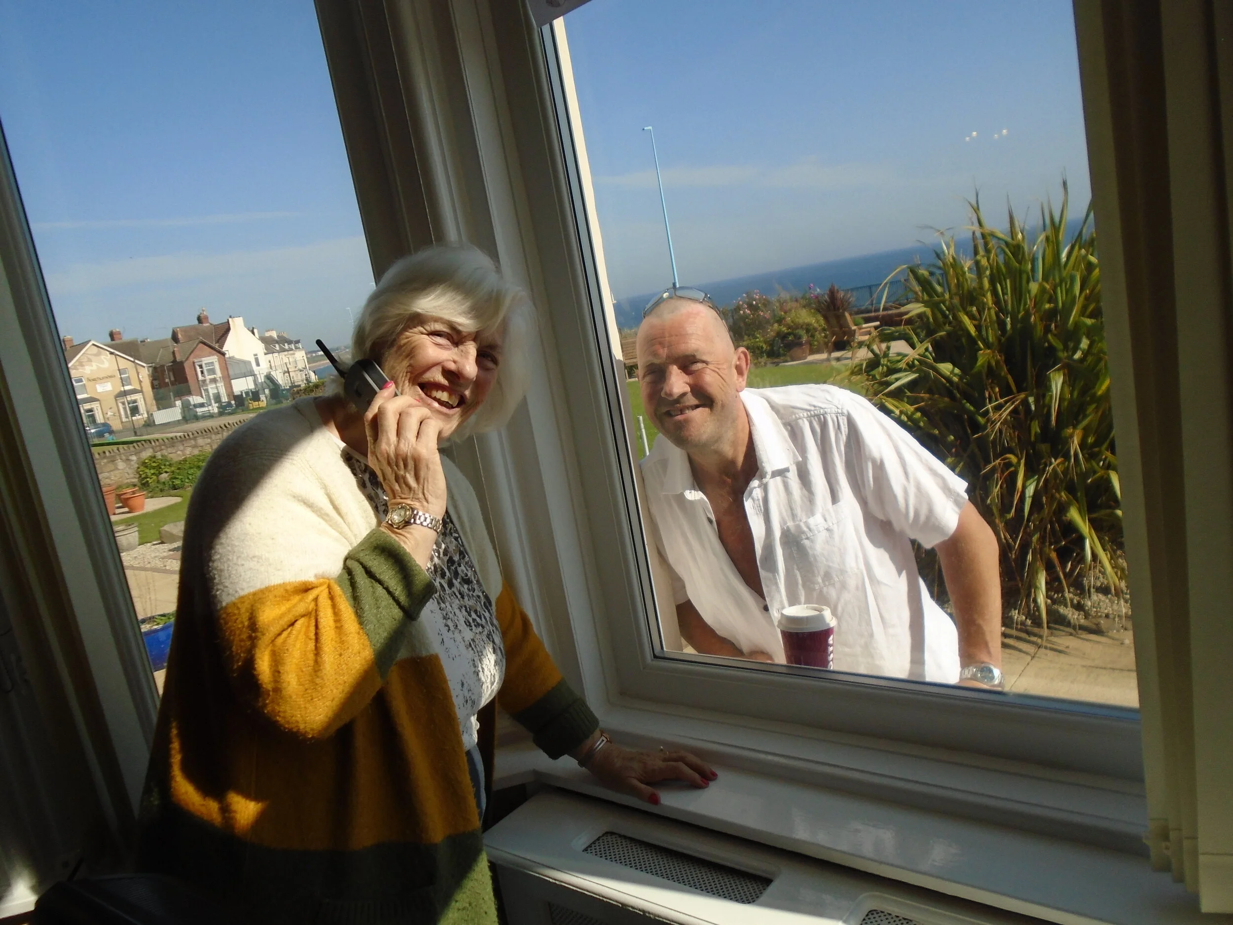 Visits to the window at St Anne's