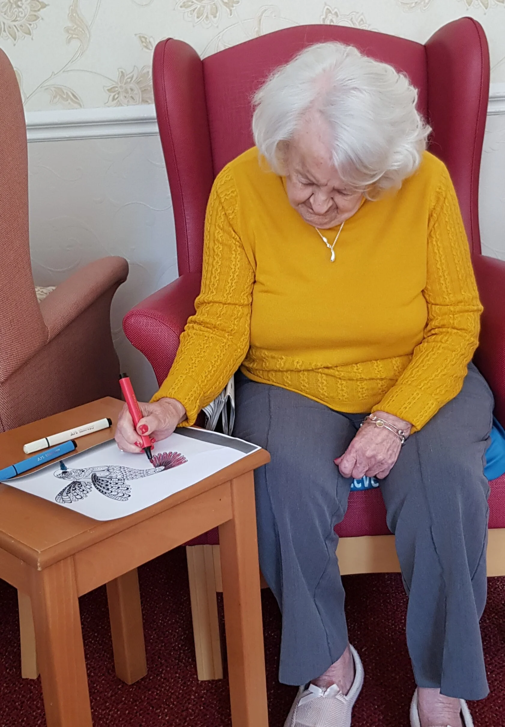 Colour therapy at Westoe Grange